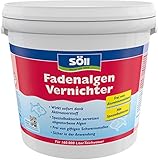 Söll 80590 FadenalgenVernichter mit Aktivsauerstoff 5 kg -hochwirksamer Fadenalgenentferner mit...